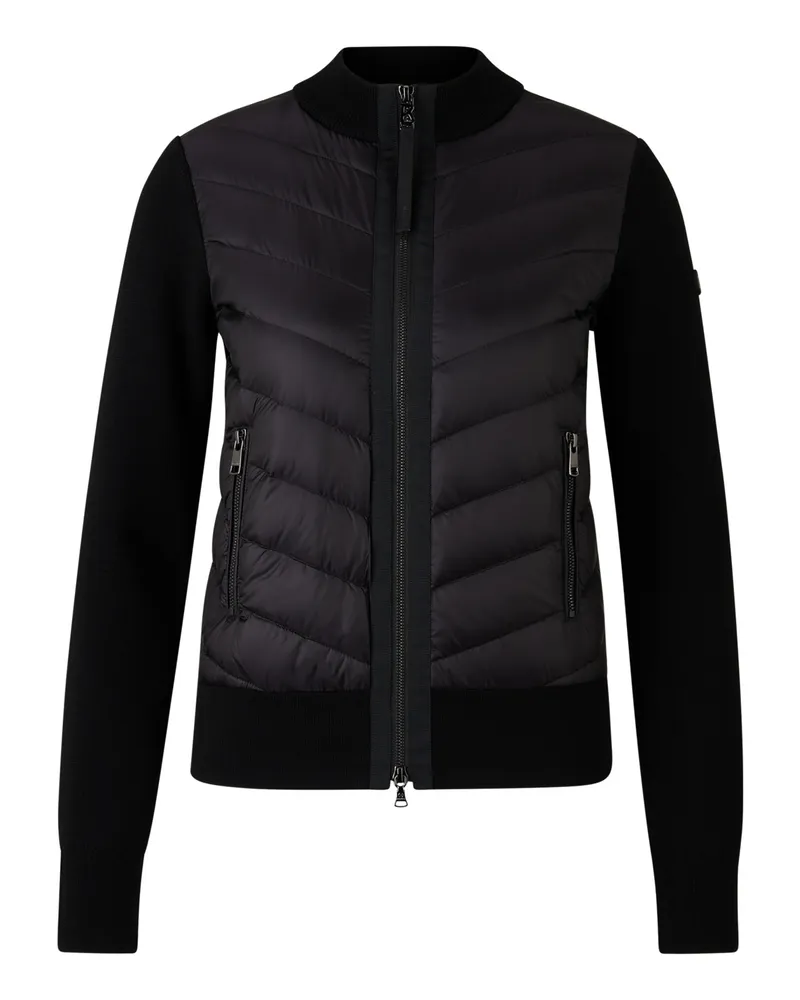 Bogner Hybrid-Strickjacke Zilly für Damen - Schwarz Schwarz