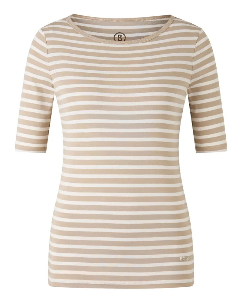 Bogner T-Shirt Louna für Damen - Beige/Off-White Beige
