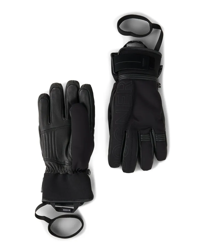 Bogner Handschuhe Ben für Herren - Schwarz Schwarz
