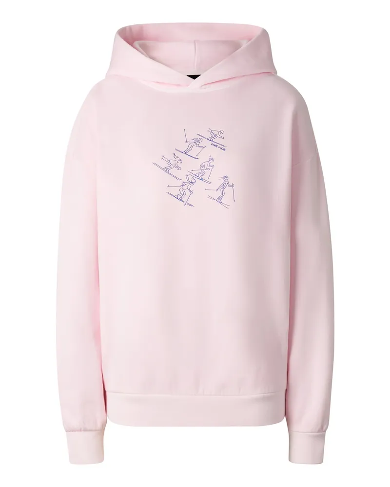 Bogner Fire & Ice Baumwoll-Hoodie Sibel für Damen - Rosa Rosa