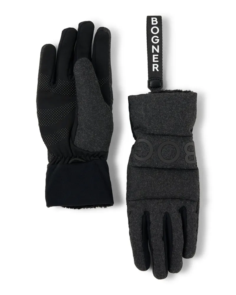 Bogner Handschuhe Walker für Herren - Anthrazit Anthrazit