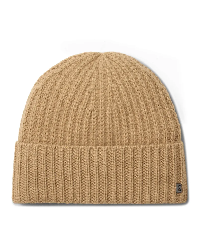 Bogner Kaschmir-Mütze Rex für Herren - Beige Beige