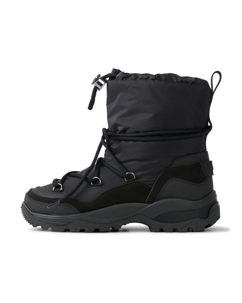 Bogner Snow Boots Alta Badia mit Spikes für Damen - Schwarz Schwarz