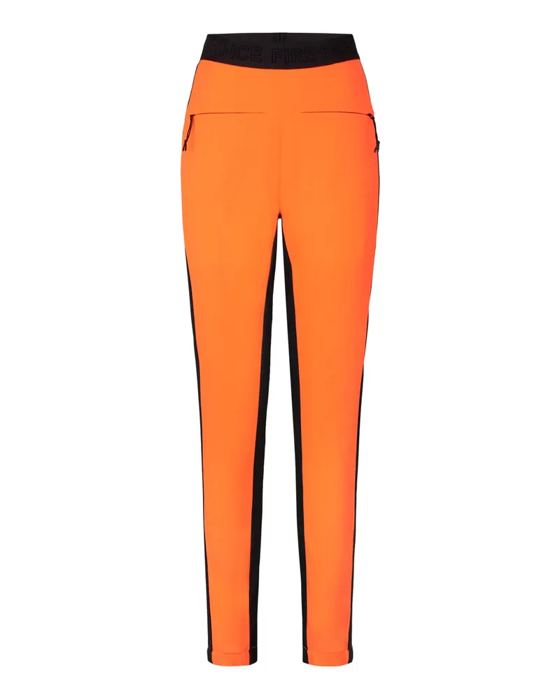 Bogner Fire & Ice Stretch-Hose Susi für Damen - Neon-Orange/Schwarz Neon-orange