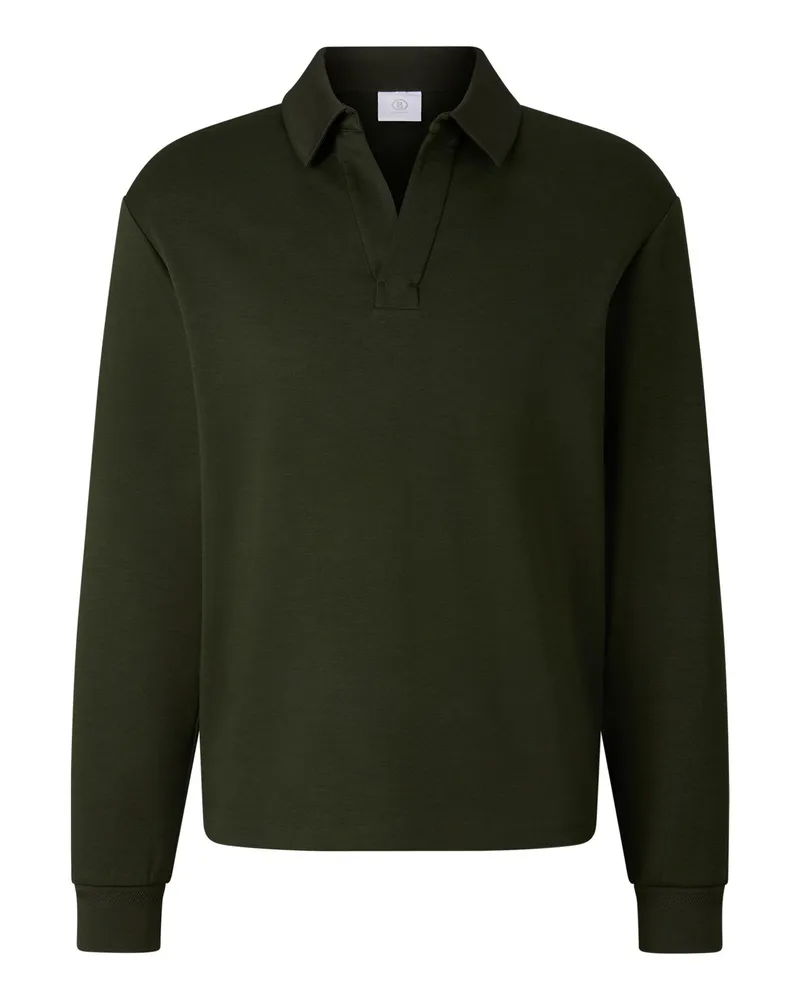 Bogner Polo-Sweatshirt Lionel für Herren - Oliv-Grün Oliv-grün