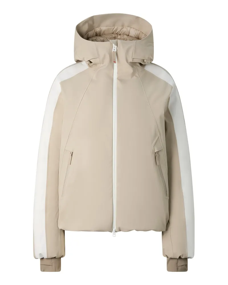 Bogner Fire & Ice Skijacke Tace für Damen - Beige/Weiß Beige