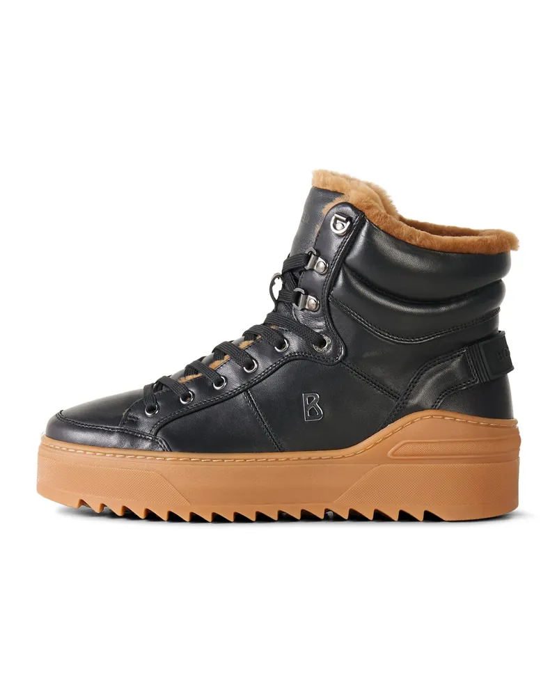 Bogner High-Top Sneaker Bucharest für Herren - Schwarz Schwarz