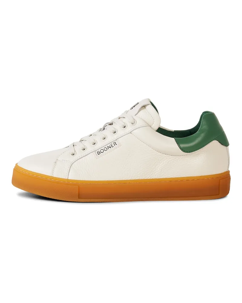 Bogner Sneaker Rome für Herren - Off-White/Grün Off-white