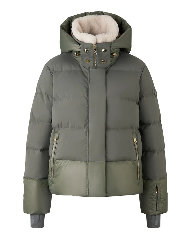 Bogner Ski-Daunenjacke Maja für Damen - Oliv-Grün Oliv-grün