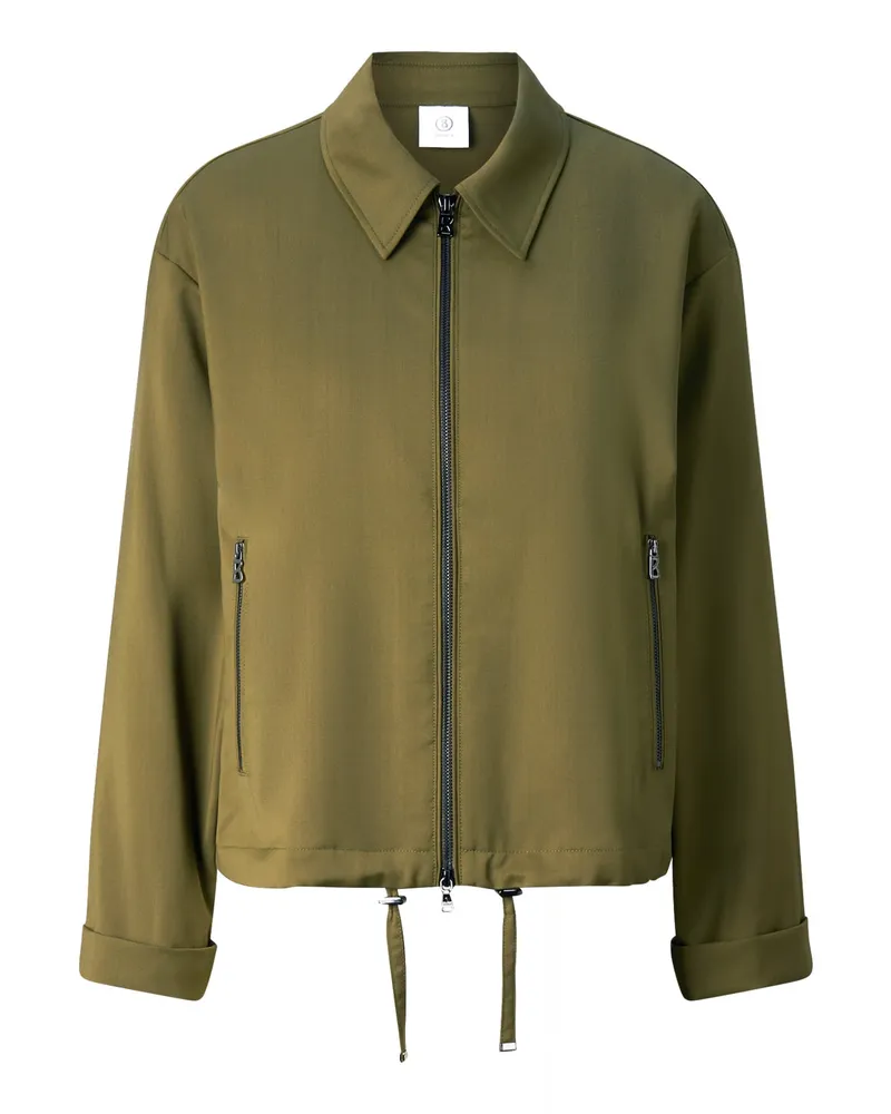 Bogner Schurwoll-Bluse Elody für Damen - Oliv Oliv