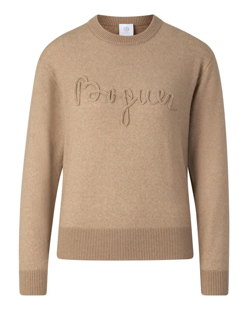 Bogner Schurwoll-Kaschmir-Pullover Tatjana für Damen - Camel Camel