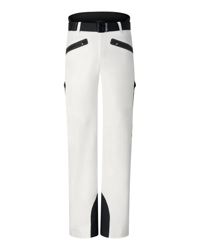 Bogner Skihose Bond für Damen - Off-White/Schwarz Off-white