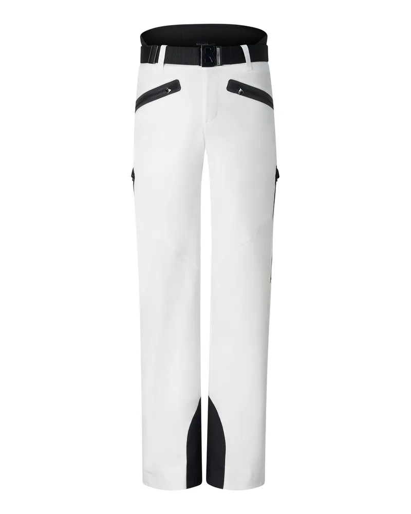 Bogner Skihose Bond für Damen - Off-White/Schwarz Off-white