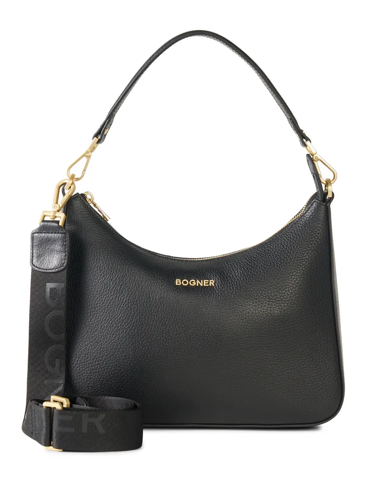 Bogner Schultertasche Wallis Odette für Damen - Schwarz Schwarz