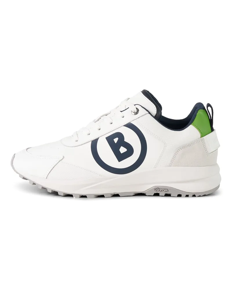 Bogner Golf Sneaker für Herren - Weiß/Navy-Blau Weiß