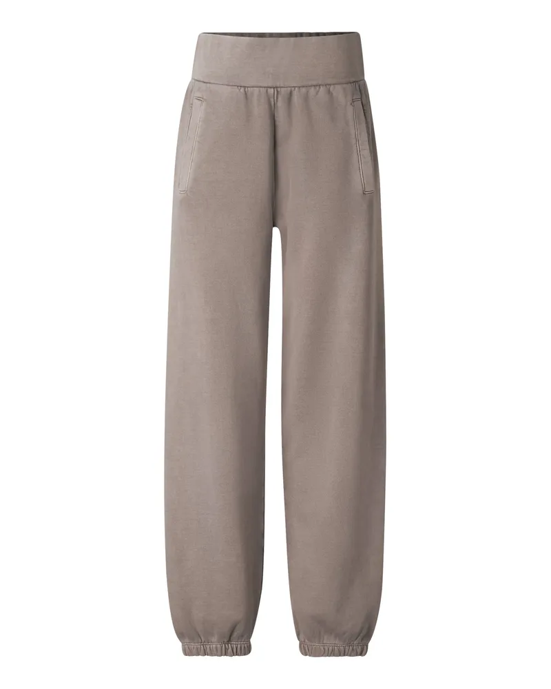Bogner Fire & Ice Baumwoll-Sweatpants Ilmi für Damen - Taupe Taupe