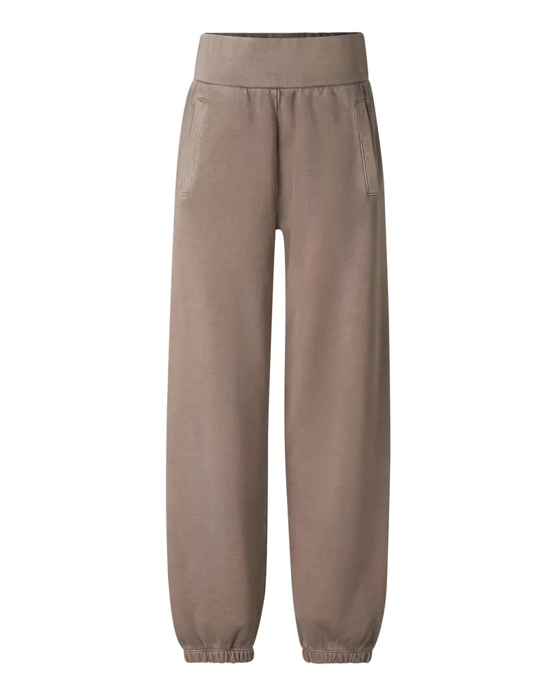 Bogner Fire & Ice Baumwoll-Sweatpants Ilmi für Damen - Taupe Taupe