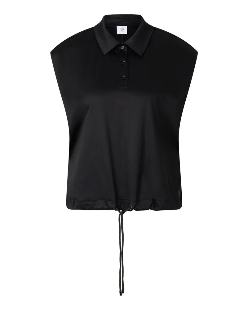 Bogner Polo-Top Mia für Damen - Schwarz Schwarz