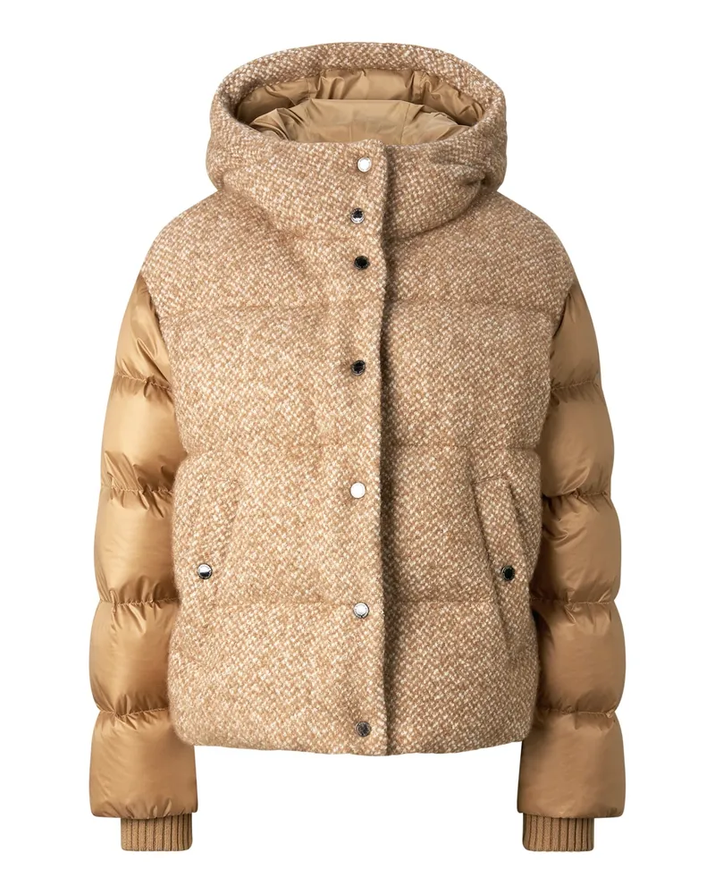 Bogner Bouclé-Daunenjacke Cathy für Damen - Camel Camel
