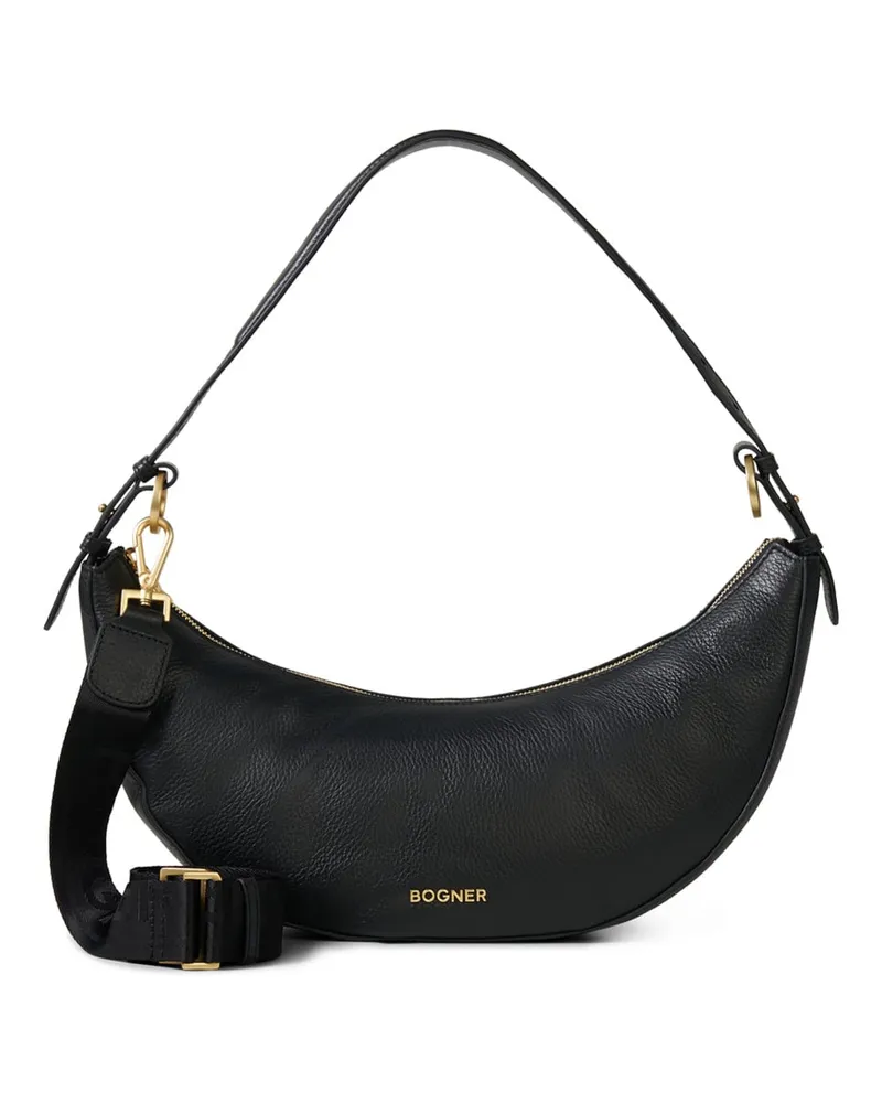 Bogner Schultertasche Wallis Kyla für Damen - Schwarz Schwarz
