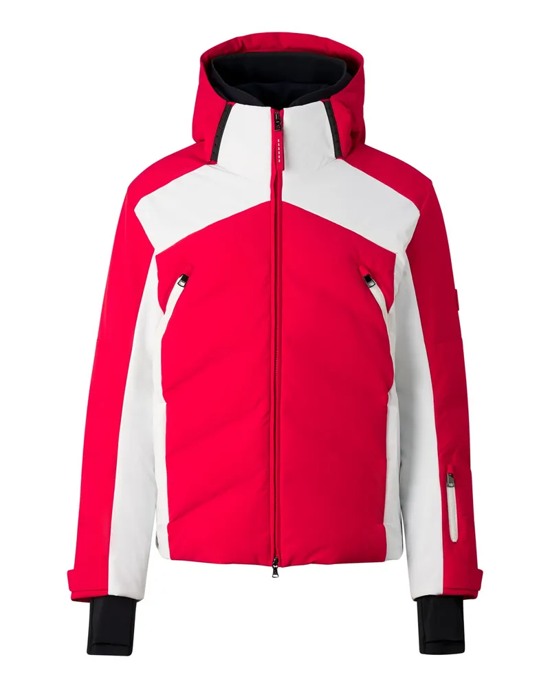 Bogner Skijacke Jervie für Herren - Rot/Weiß Rot