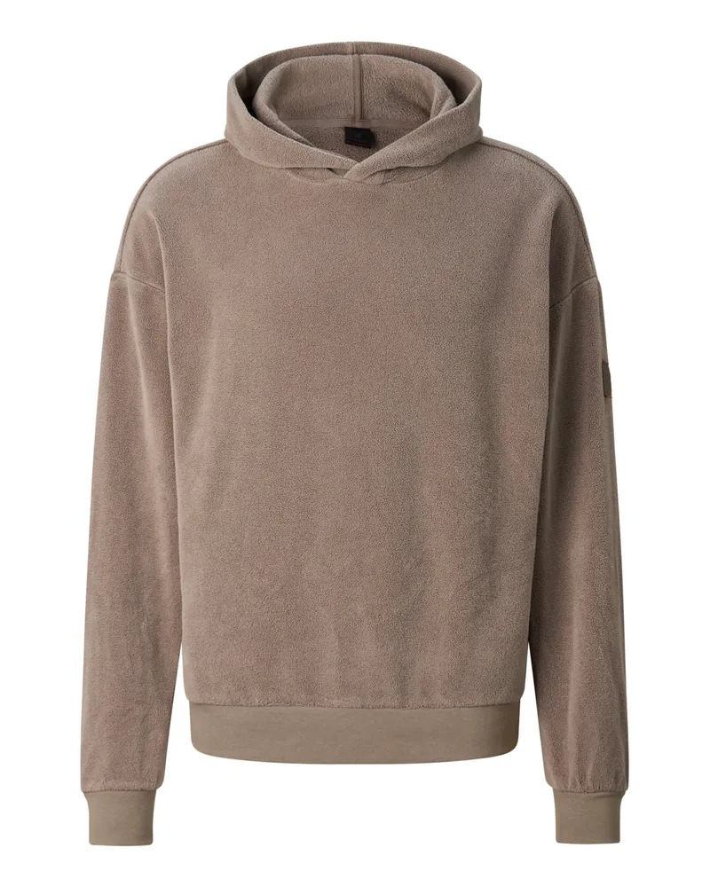 Bogner Fire & Ice Fleece-Hoodie Ilario für Herren - Taupe Taupe