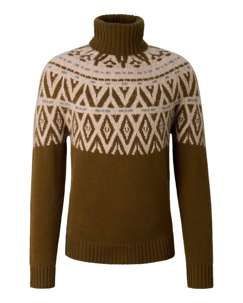 Bogner Kaschmir-Pullover Roxter für Herren - Braun/Beige Braun