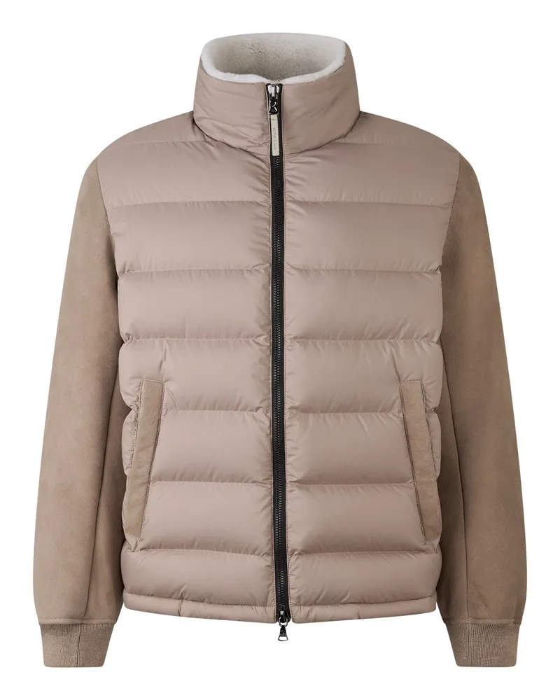 Bogner Hybrid-Daunenjacke Aleco für Herren - Taupe Taupe