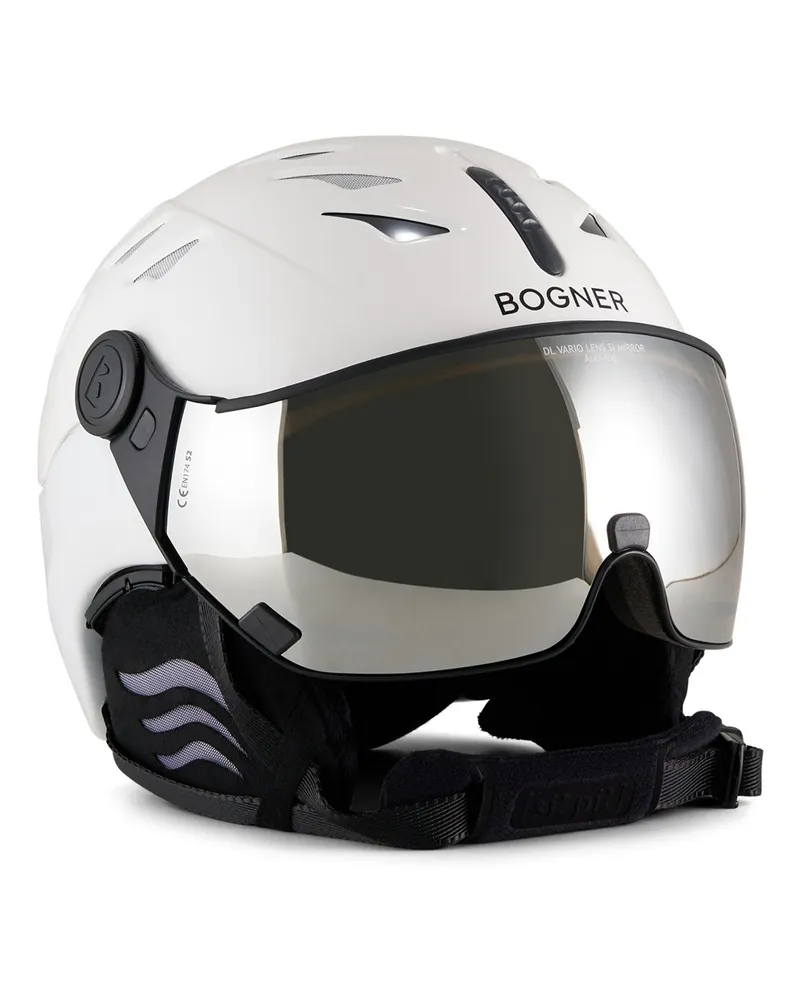 Bogner Skihelm St. Moritz - Weiß Weiß