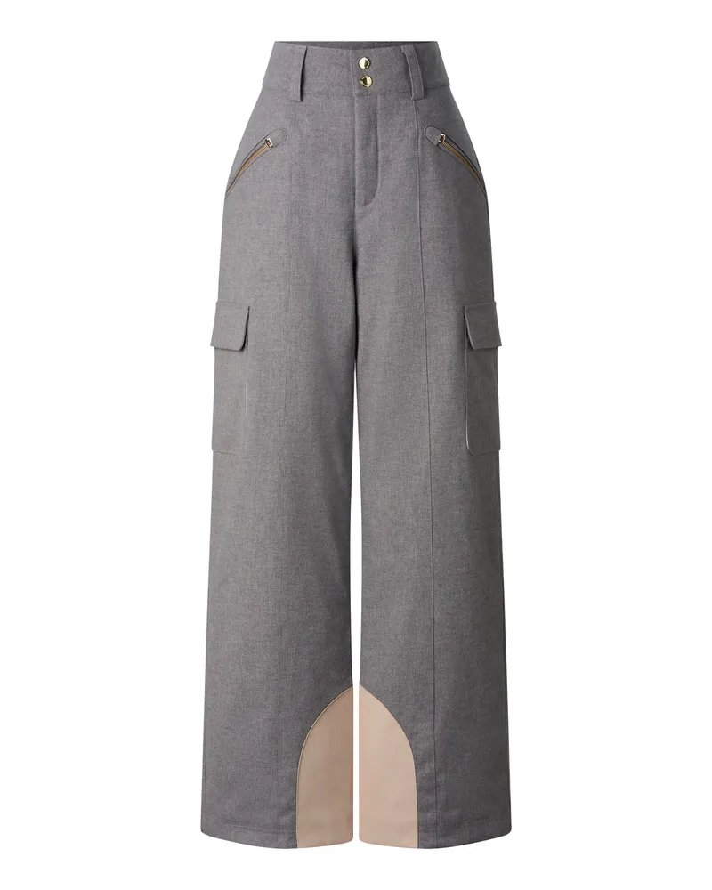 Bogner Flanell-Skihose Lunia für Damen - Grau Grau