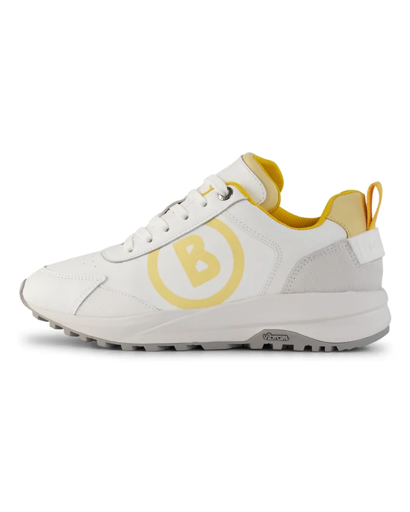 Bogner Sneaker Golf  für Damen - Weiß/Gelb Weiß