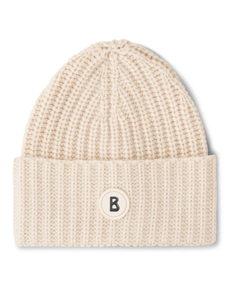 Bogner Kaschmir-Mütze Kilian für Herren - Creme Creme