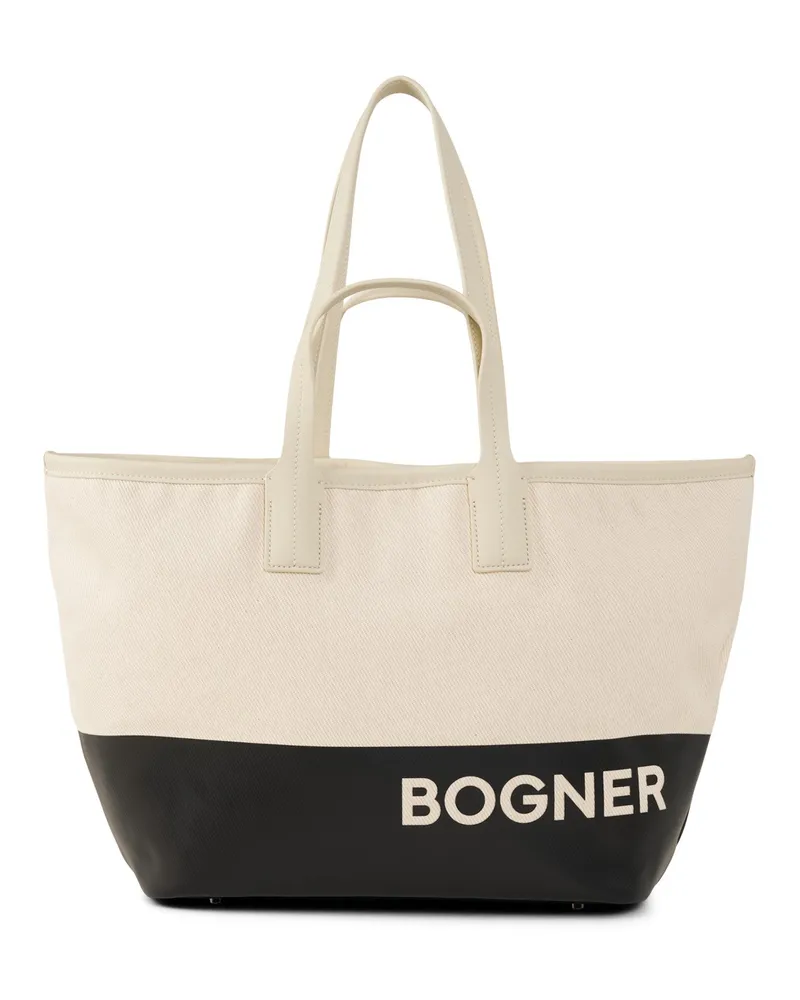 Bogner Shopper Wiesen Lotta für Damen - Creme/Schwarz Creme
