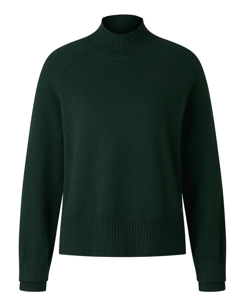 Bogner Schurwoll-Pullover Lysanne für Damen - Dunkelgrün Dunkelgrün