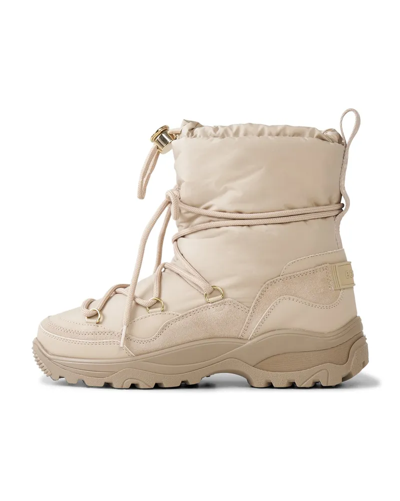 Bogner Snow Boots Alta Badia mit Spikes für Damen - Beige Beige