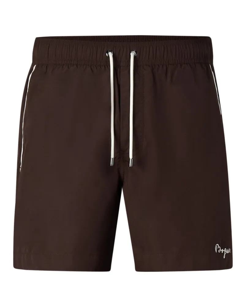 Bogner Badeshorts Paul für Herren - Dunkelbraun Dunkelbraun