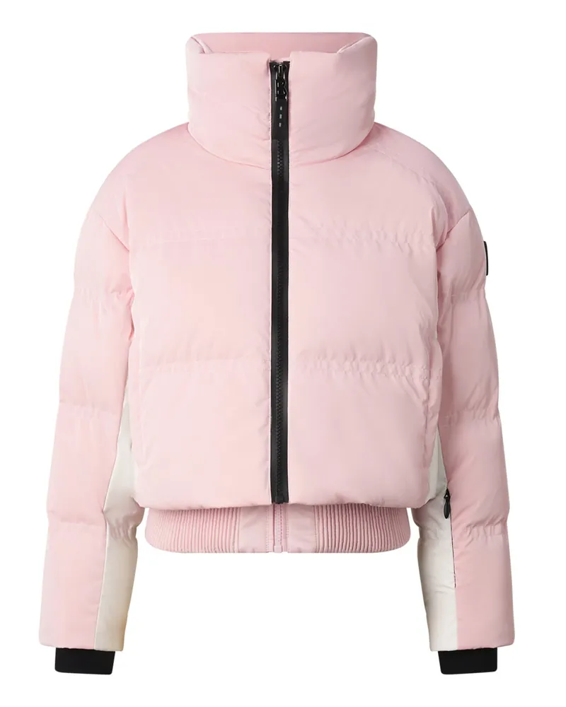 Bogner Kids Ski-Daunenjacke Glitter - Rosa/Off-White Rosa