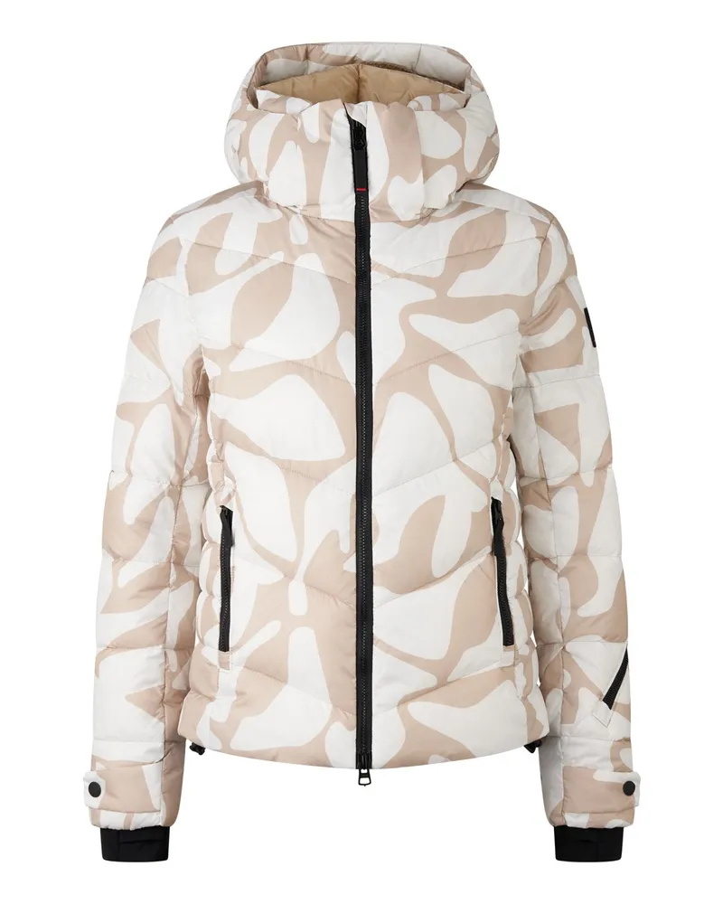 Bogner Fire & Ice Ski-Steppjacke Saelly für Damen - Weiß/Beige Weiß