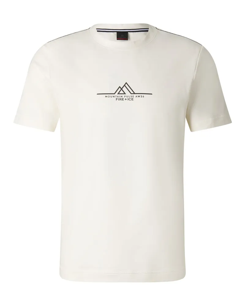 Bogner Fire & Ice Baumwoll-T-Shirt Gerad für Herren - Off-White Off-white