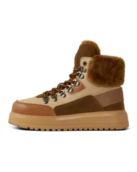 Bogner High-Top Sneaker Antwerp für Damen - Cognac/Beige Cognac