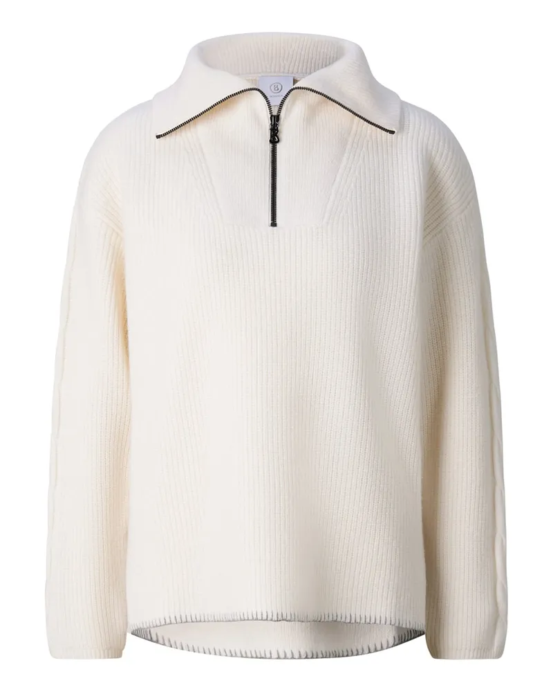 Bogner Schurwoll-Troyer Larissa für Damen - Off-White Off-white