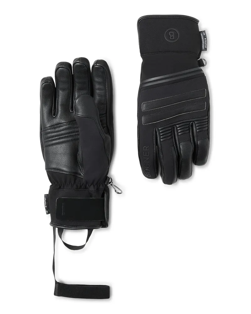 Bogner Handschuhe Alex für Herren - Schwarz Schwarz