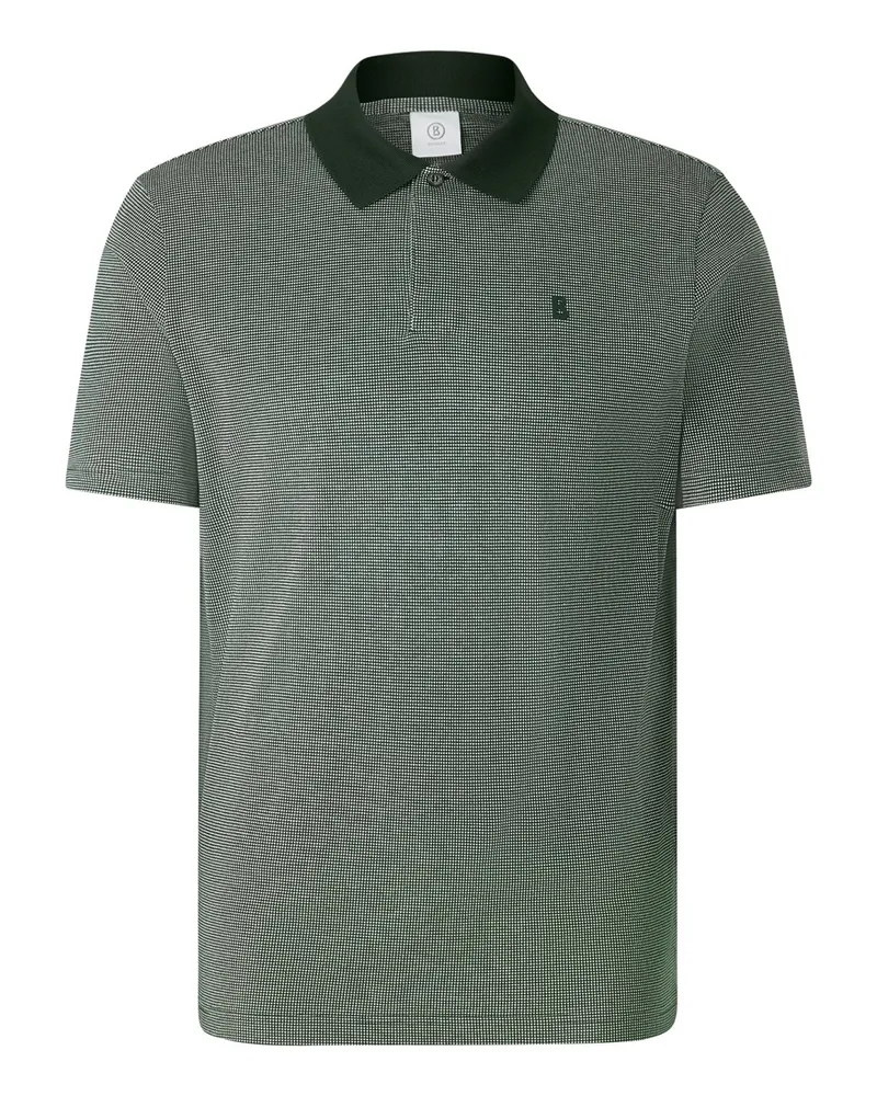 Bogner Polo-Shirt Wynn für Herren - Oliv-Grün/Weiß Oliv-grün