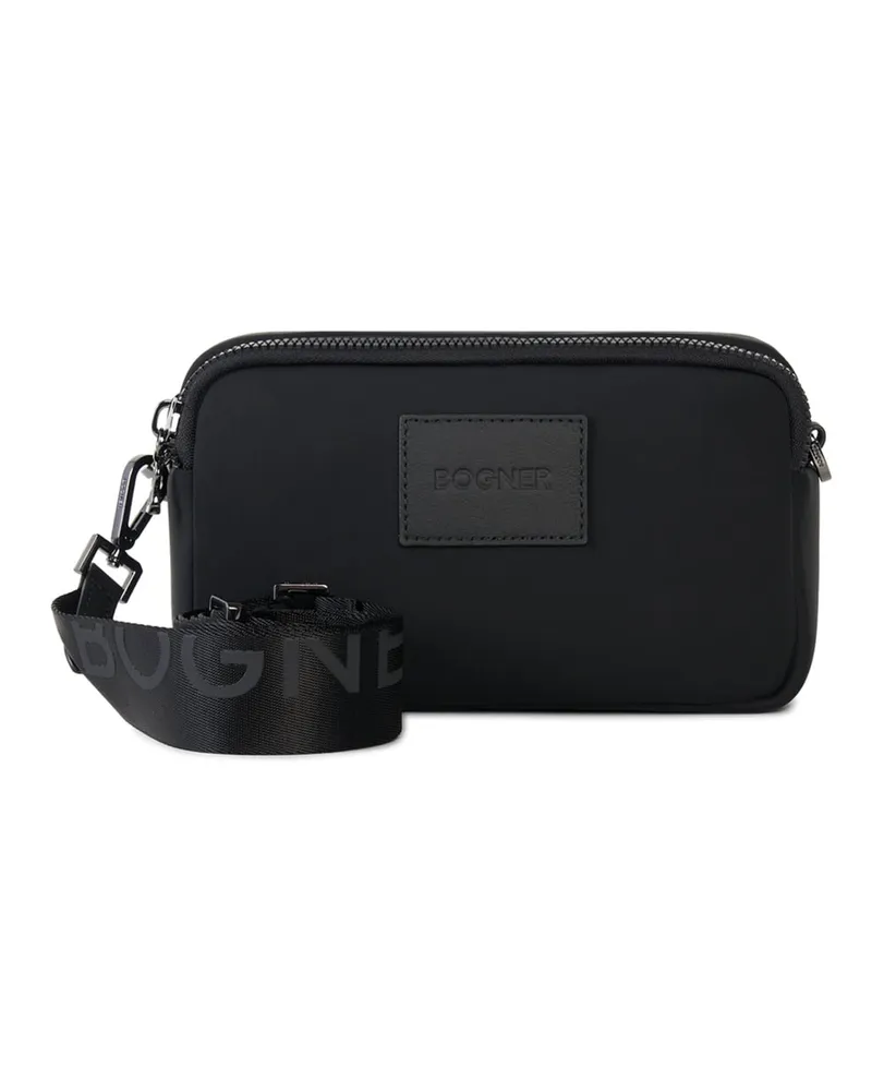 Bogner Schultertasche Alvier Avy für Damen - Schwarz Schwarz