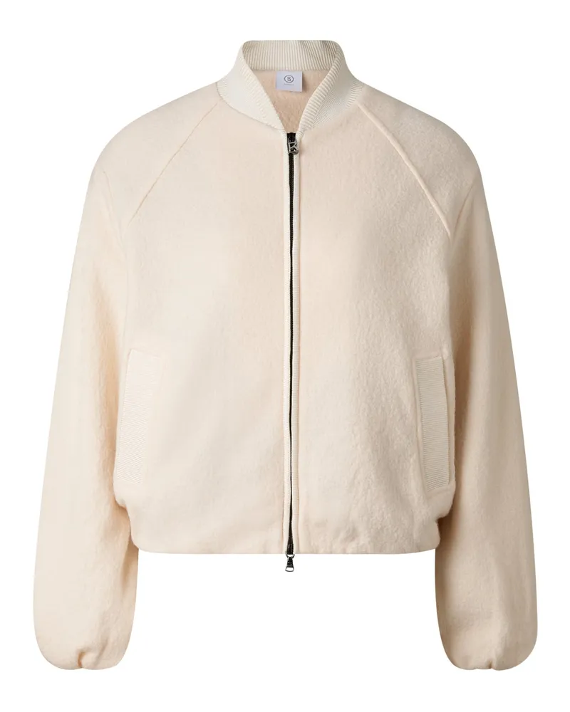 Bogner Woll-Blouson Editha für Damen - Creme Creme