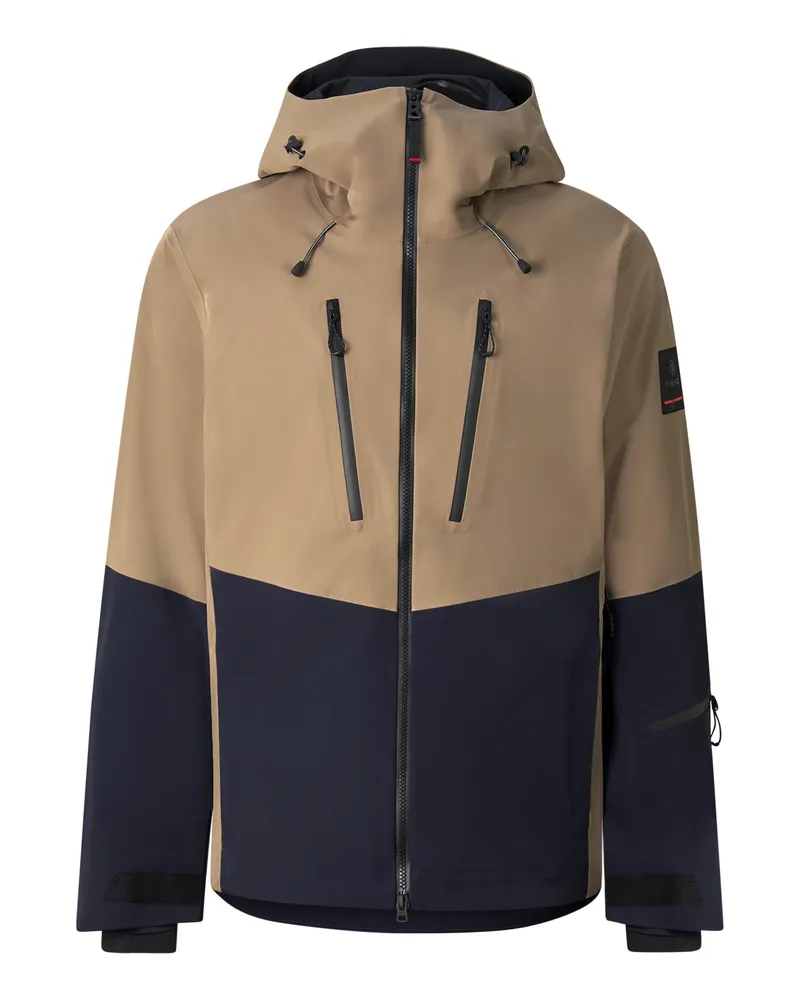 Bogner Fire & Ice Skijacke Piaro für Herren - Taupe/Navy Taupe