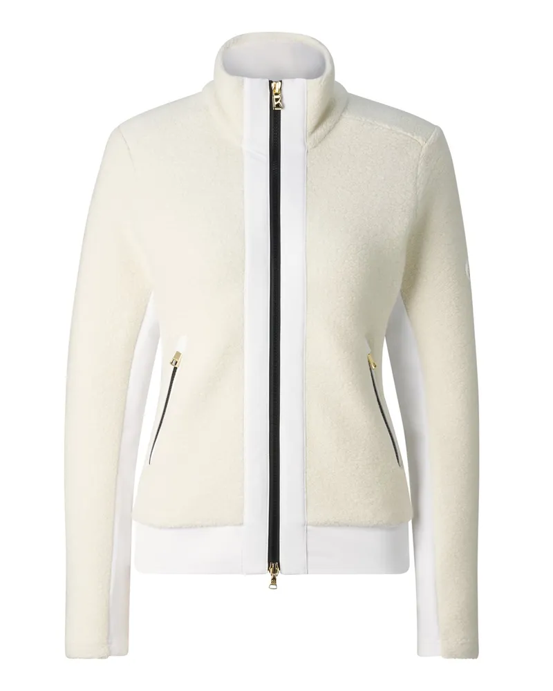 Bogner Midlayer-Frotteejacke Fjella für Damen - Off-White Off-white