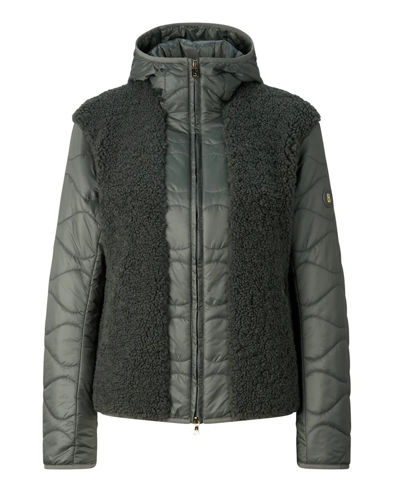 Bogner Teddy-Steppjacke Bibi für Damen - Sage Grey Sage