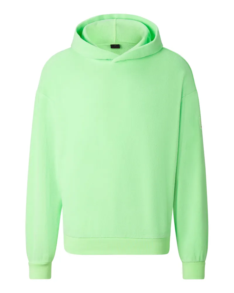 Bogner Fire & Ice Fleece-Hoodie Ilario für Herren - Neon-Grün Neon-grün