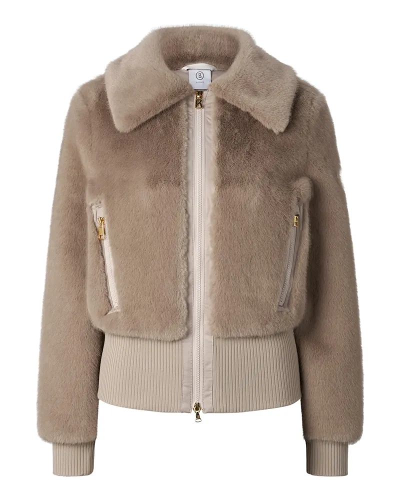 Bogner Faux-Fur-Jacke Jolyna für Damen - Camel Camel